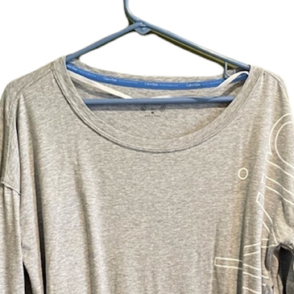 CALVIN KLEIN LONG SLEEVE T-SHIRT Sz MEDIUM - Picture 3 of 7